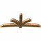 Ekena Millwork Davenport Rough Sawn Timber Gable Bracket, Western Red Cedar, 96"W x 40"H x 6"D x 6"F, 10/12 Pitch GBW096X40X0606DAV00RWR - alternate 4